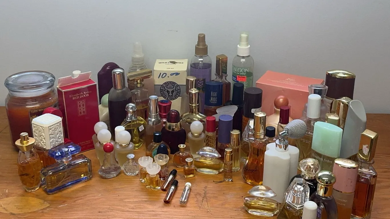 Vintage and Modern Perfume Bottles Collection
