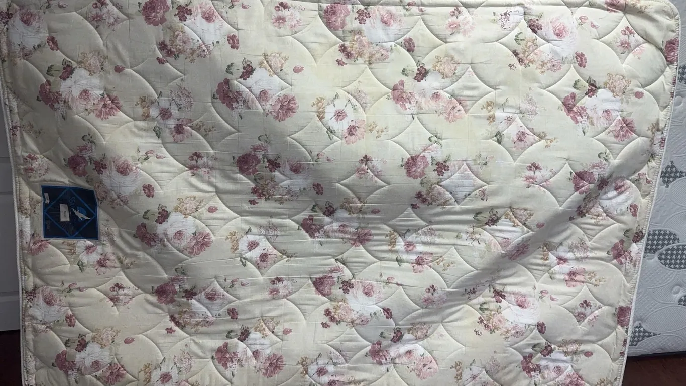Sears-O-Pedic Floral Mattress