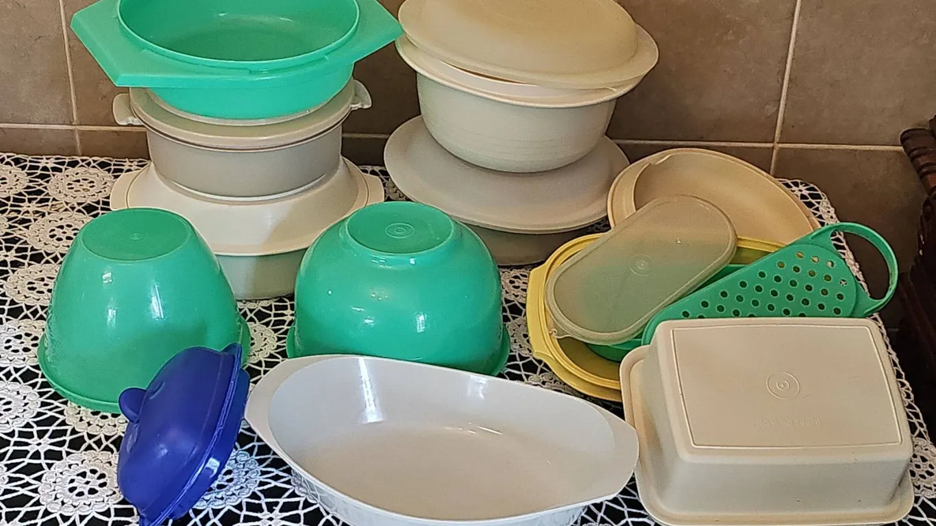 Tupperware Mixed Lot Assorted Storage Bowls and Containers
