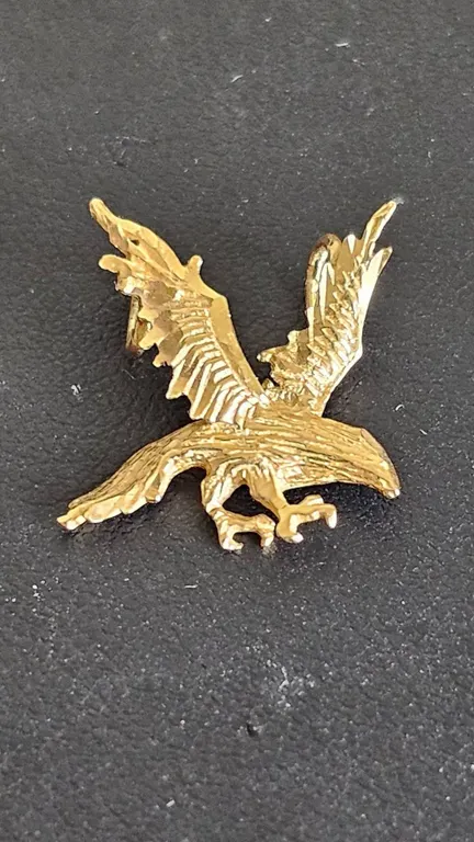 14 KT Yellow Gold Eagle Pendant, 1.0gm