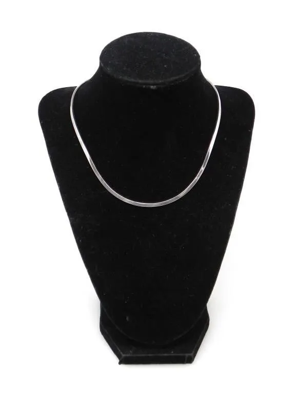 MEXICO 925 SILVER TORC NECKLACE15g