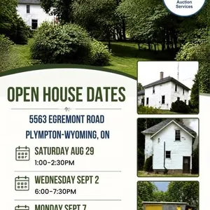 OPEN HOUSE DATES