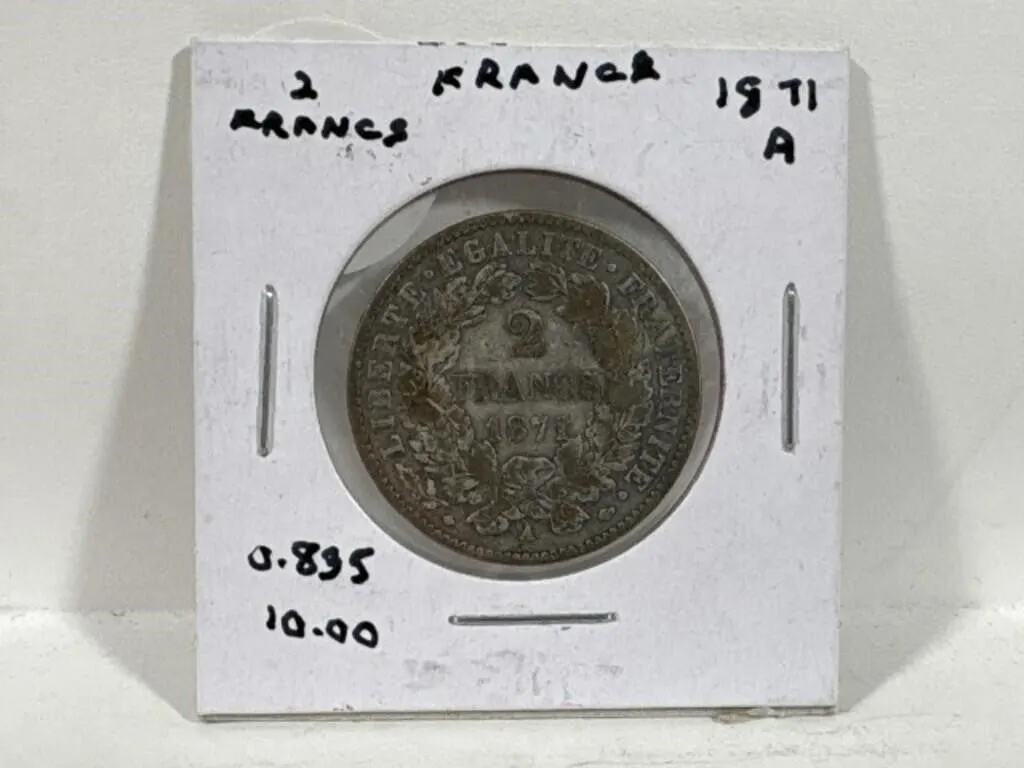 1871 France 2 Francs