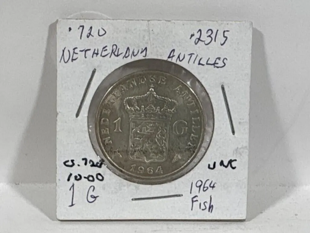 1964 Neth 1 Gulden