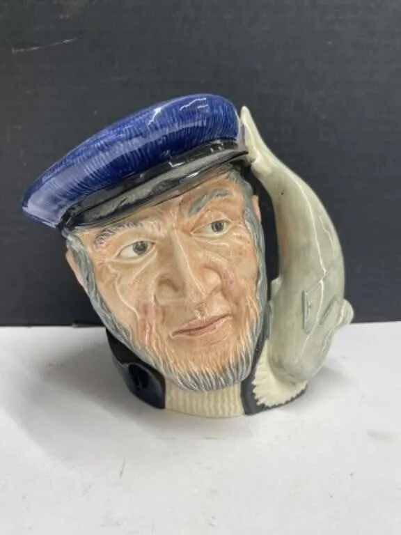 Royal Doulton Character Jug - Captain Ahab D6500