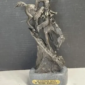 Sculpture of Man on Horse, 12 "