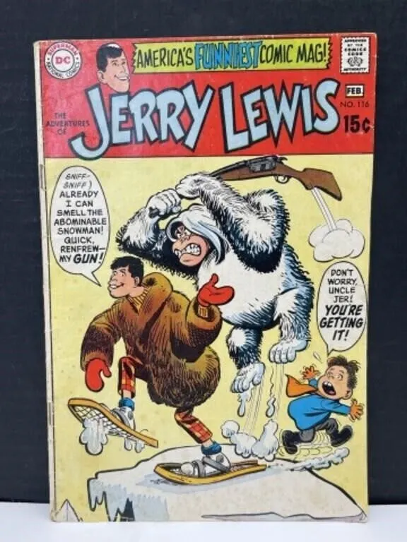 Comic - DC Adventures of Jerry Lewis 1970 #116