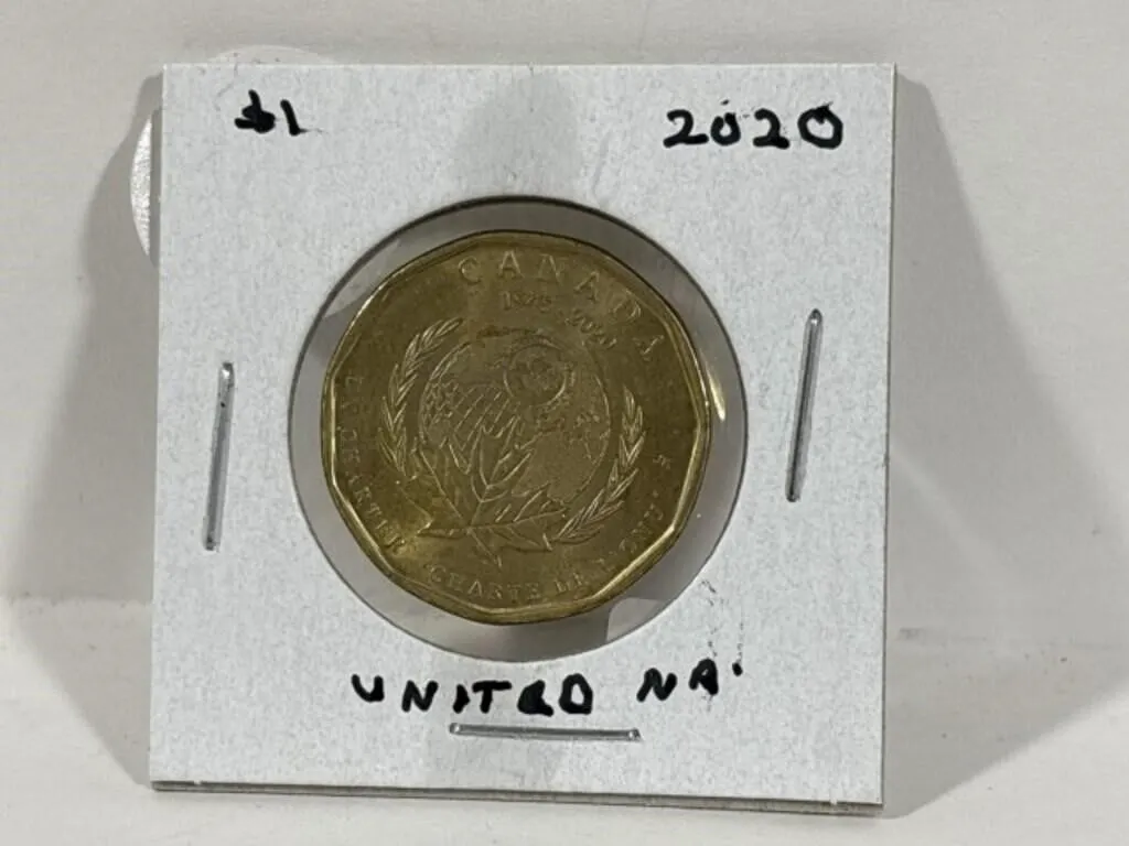 2020 Cdn Loonie- United Nations