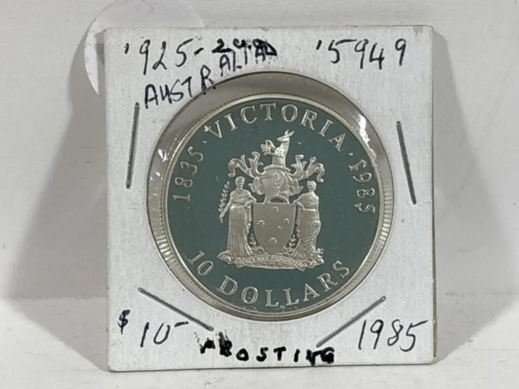 1985 Australia Silver $10
