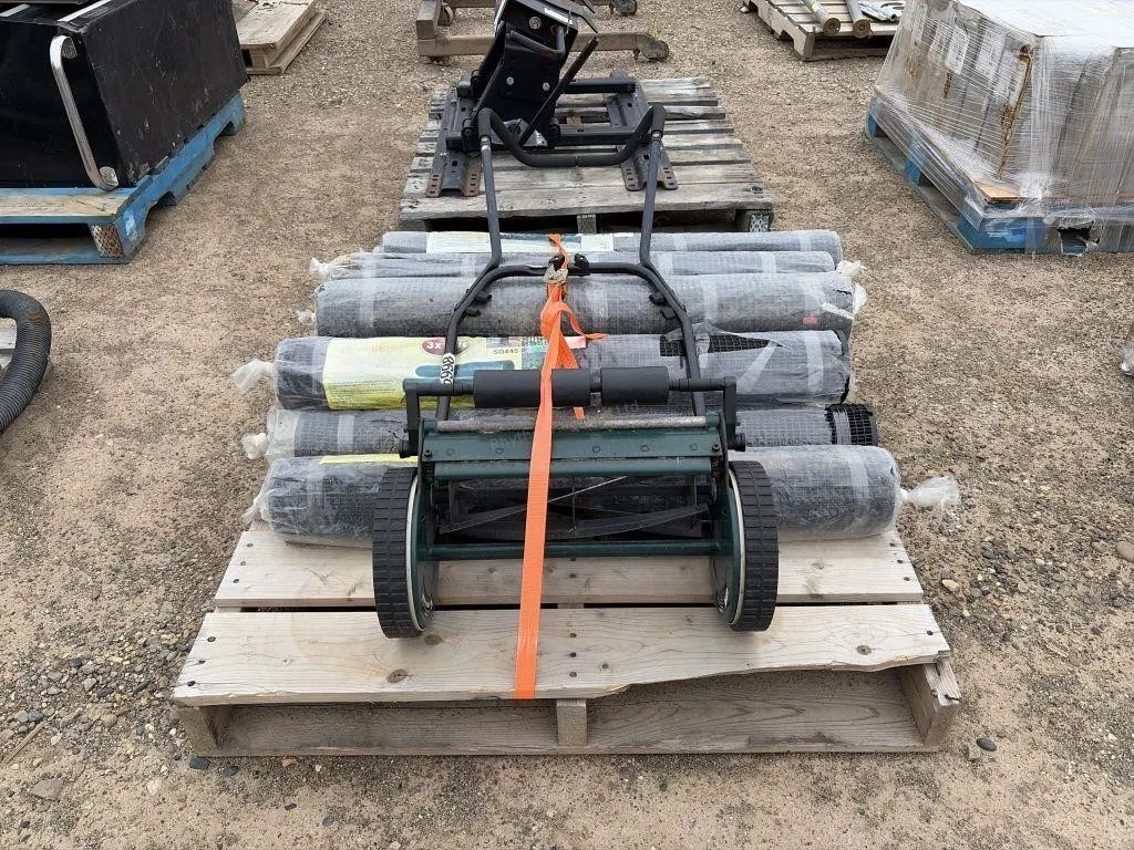 Plastic Animal Fencing & Push Lawn Mower