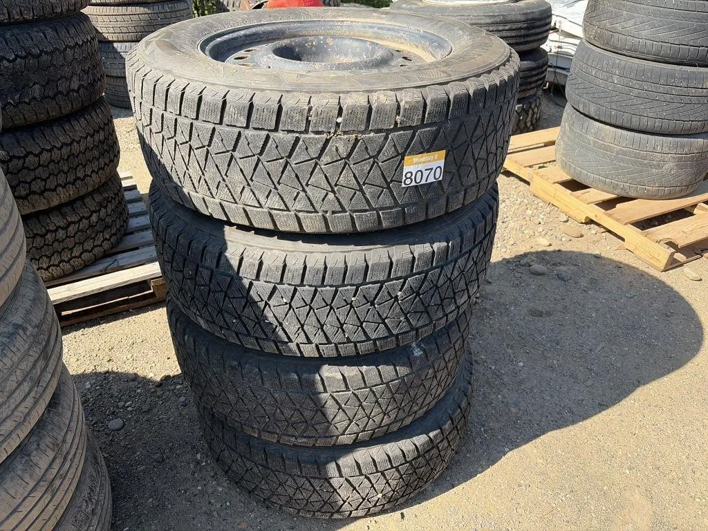 Four Tires & Rims - 255/65R18