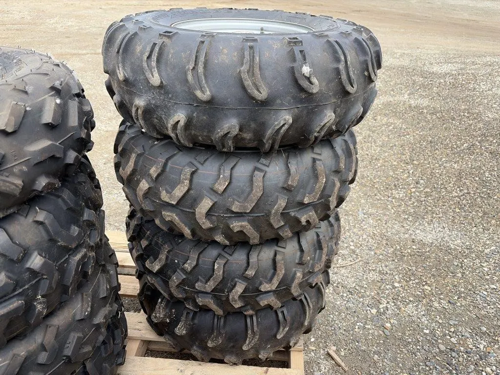 Four ATV Tires & Rims