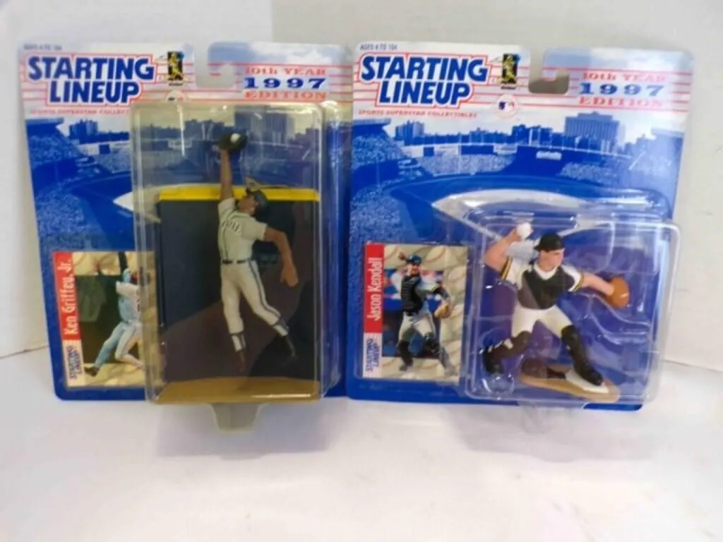 1997 10th Year Edition Lineup Baseball Figurines