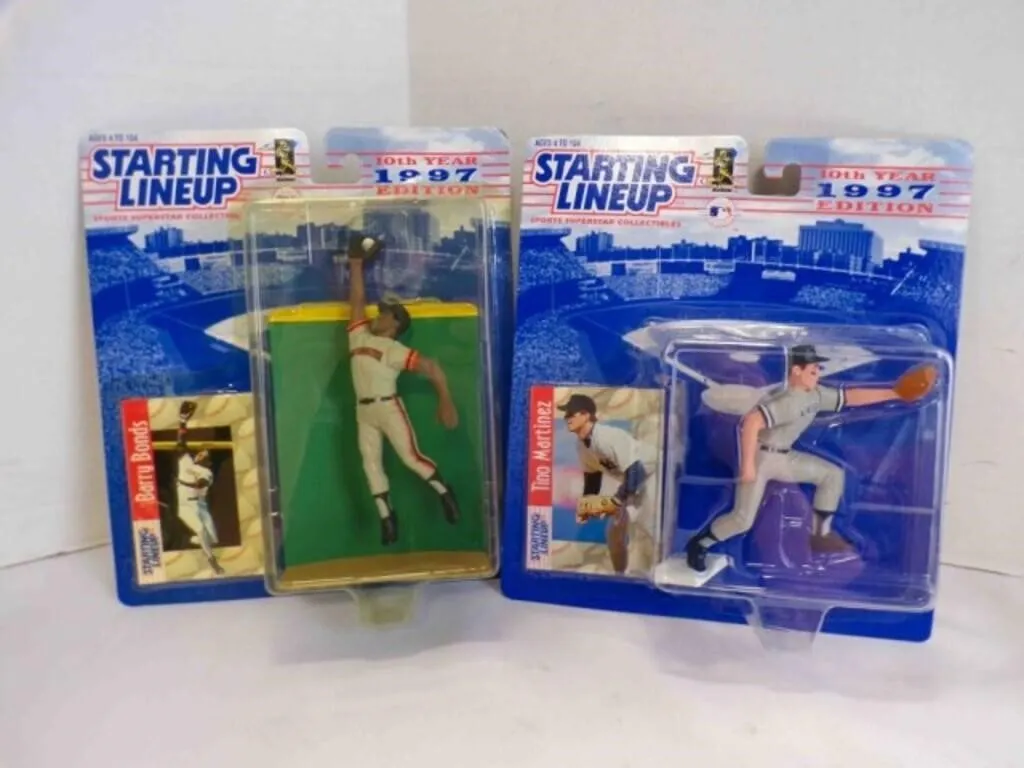 1997 10th Year Edition Lineup Baseball Figurines