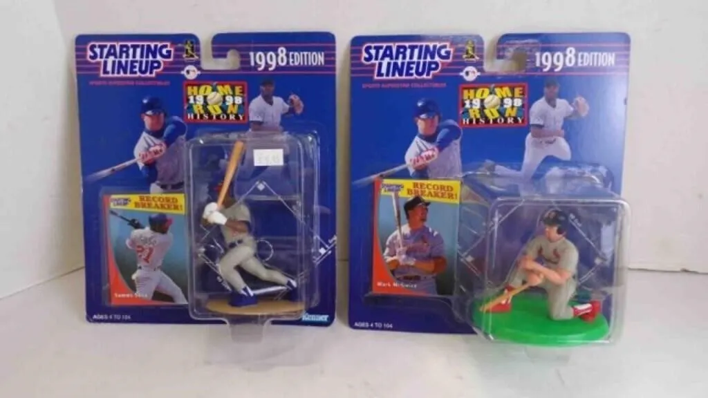 1998 Edition Home Run History Lineup MLB Figures