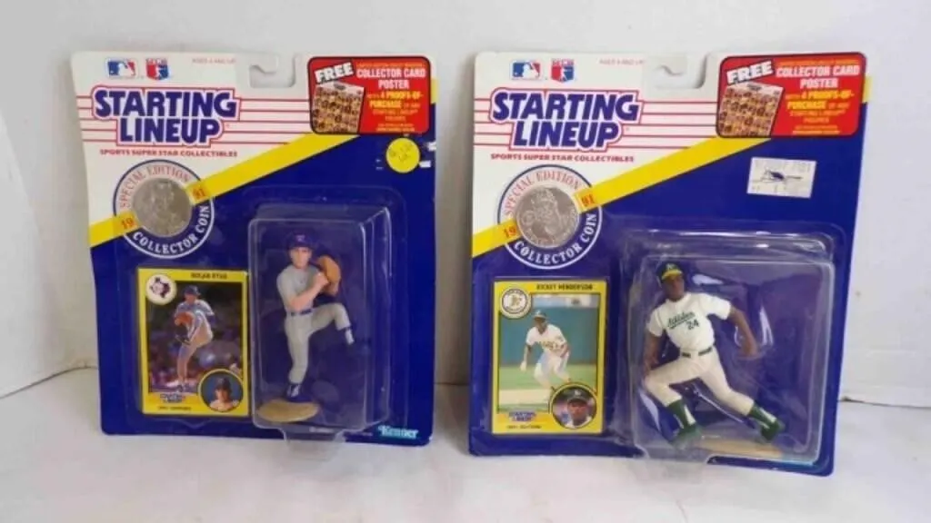 1991 Edition Kenner Starting Lineup MLB Figurines