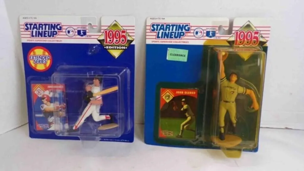 1995 Kenner Starting Lineup MLB Baseball Figurines