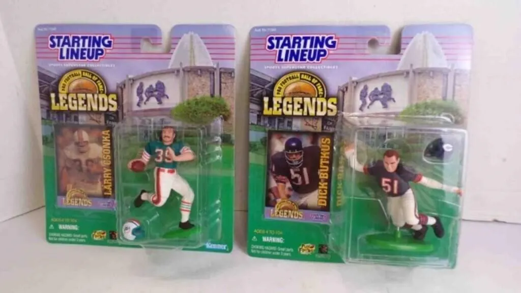 1998 Edition Pro NFL Hall of Fame Legend Figurines