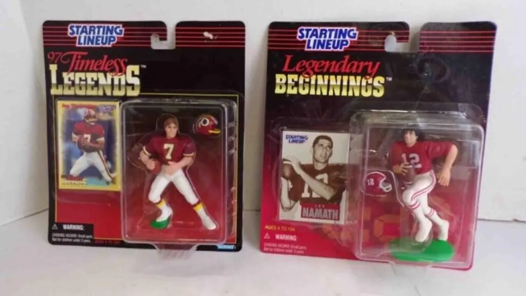 Kenner Lineup NFL 97 Timeless/Legendary Figurines