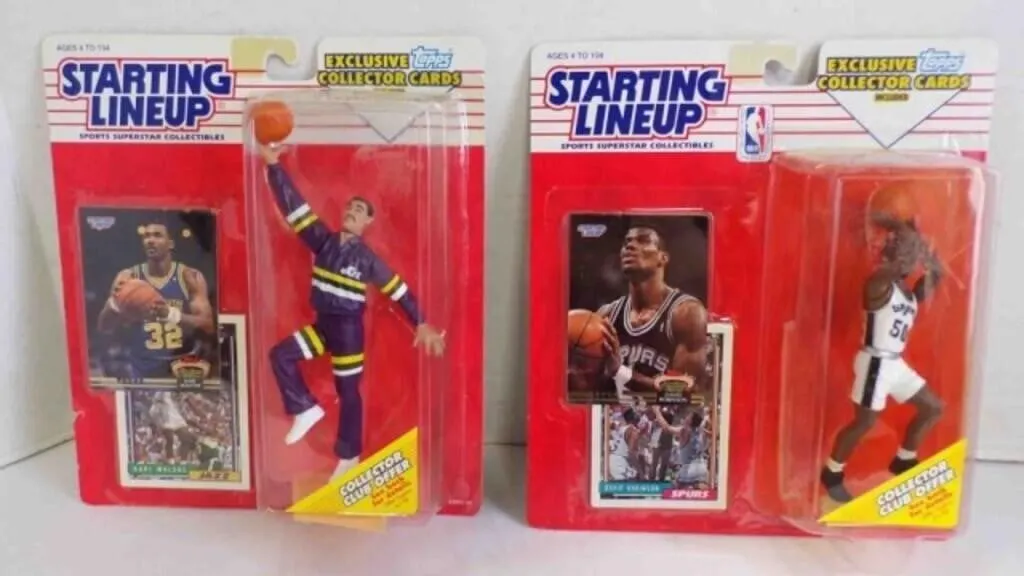 1993 Kenner Starting Lineup NBA Basketball Figures
