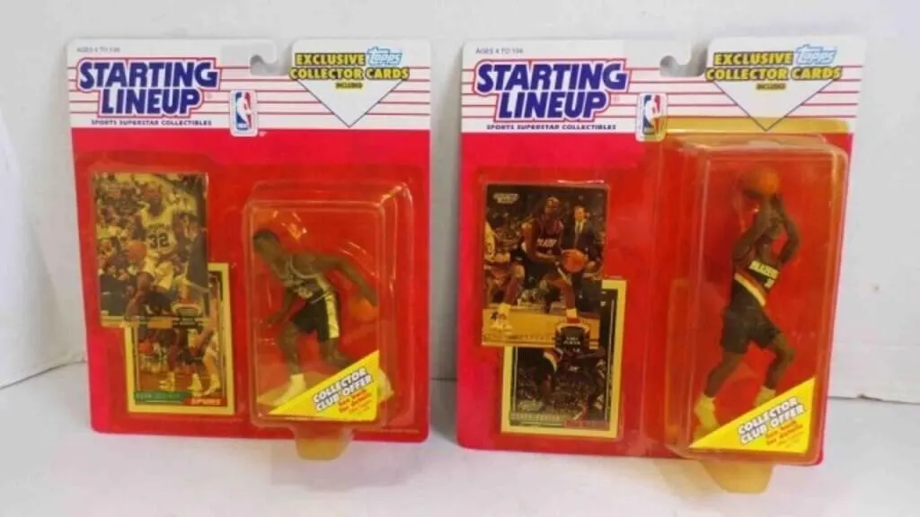 1993 Kenner Starting Lineup NBA Basketball Figures