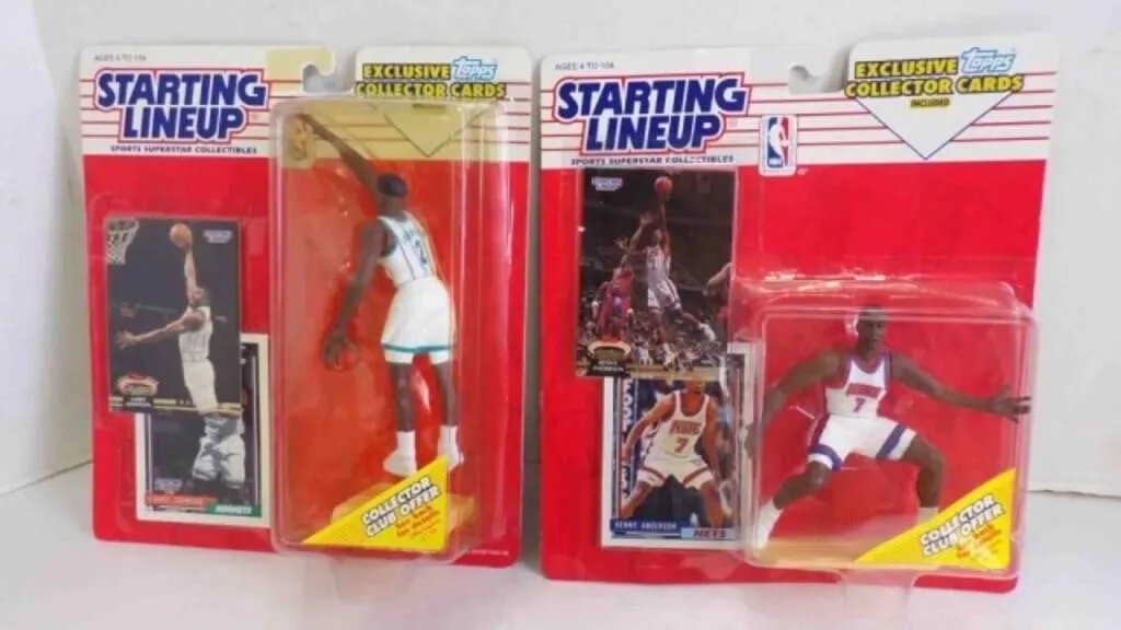 1993 Kenner Starting Lineup NBA Basketball Figures