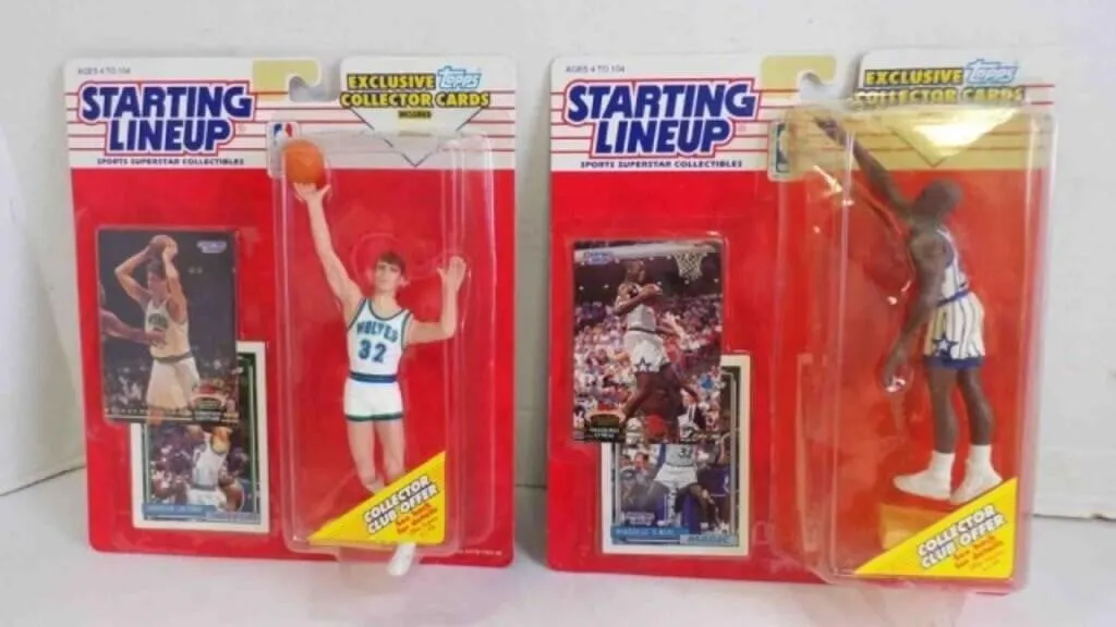 1993 Kenner Starting Lineup NBA Basketball Figures
