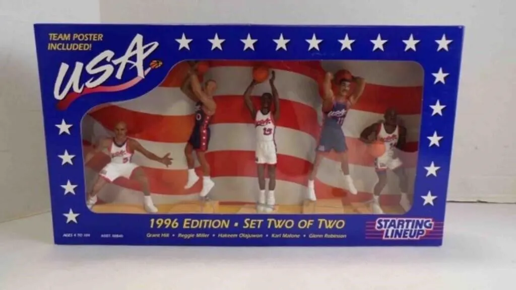 1996 Edition Starting Lineup "USA Basketball" Set