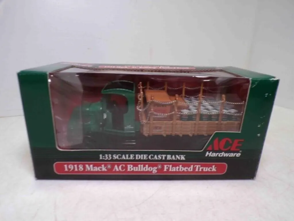 Ace Hardware ERTL 1918 Mack AC Bulldog Flatbed