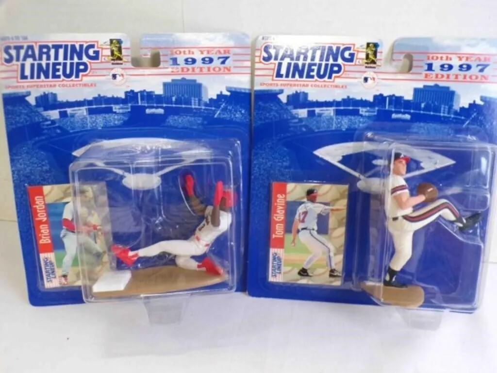2 1997 Starting Lineup Baseball MLB Figurines &