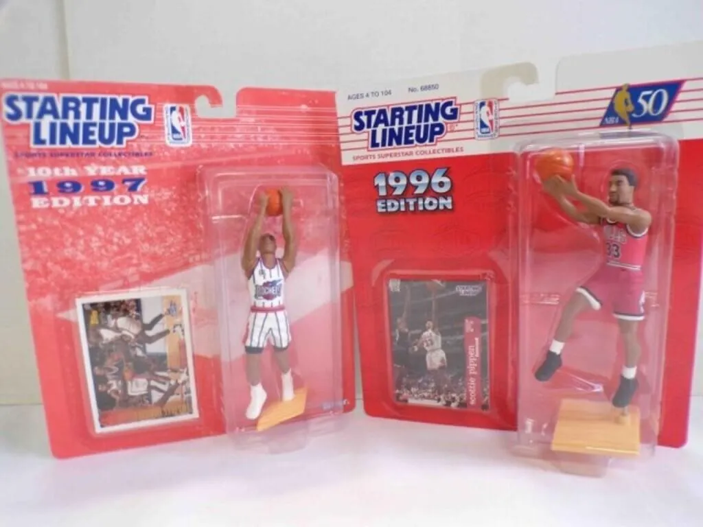1996 Starting Lineup Basketball Figurine w/Trading