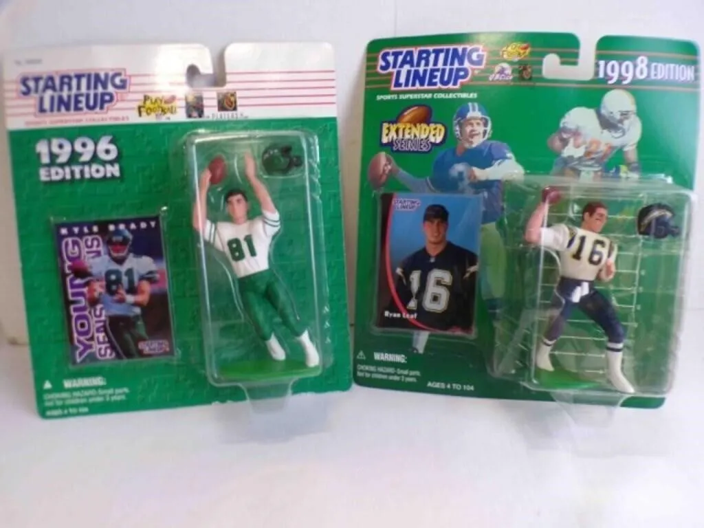 1996 Starting Lineup Football Figurine w/Trading