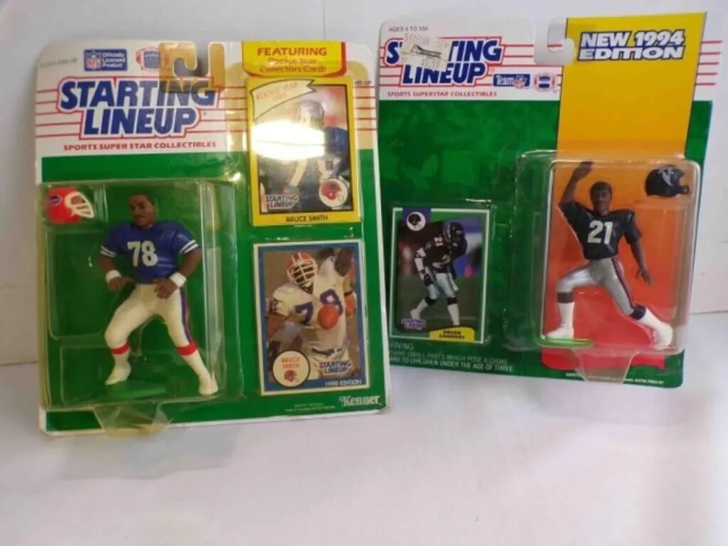 1990 Bruce Smith Rookie Year Collectors Card &