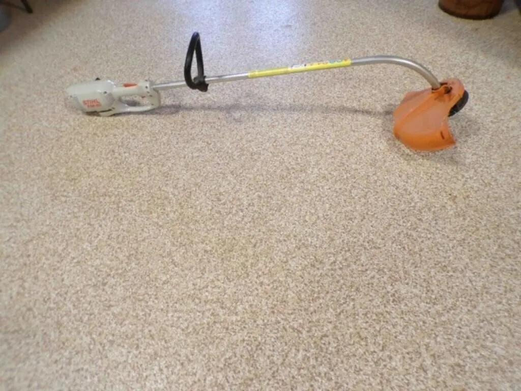 STIHL FSE 60 Electric Weed Eater -Powers On