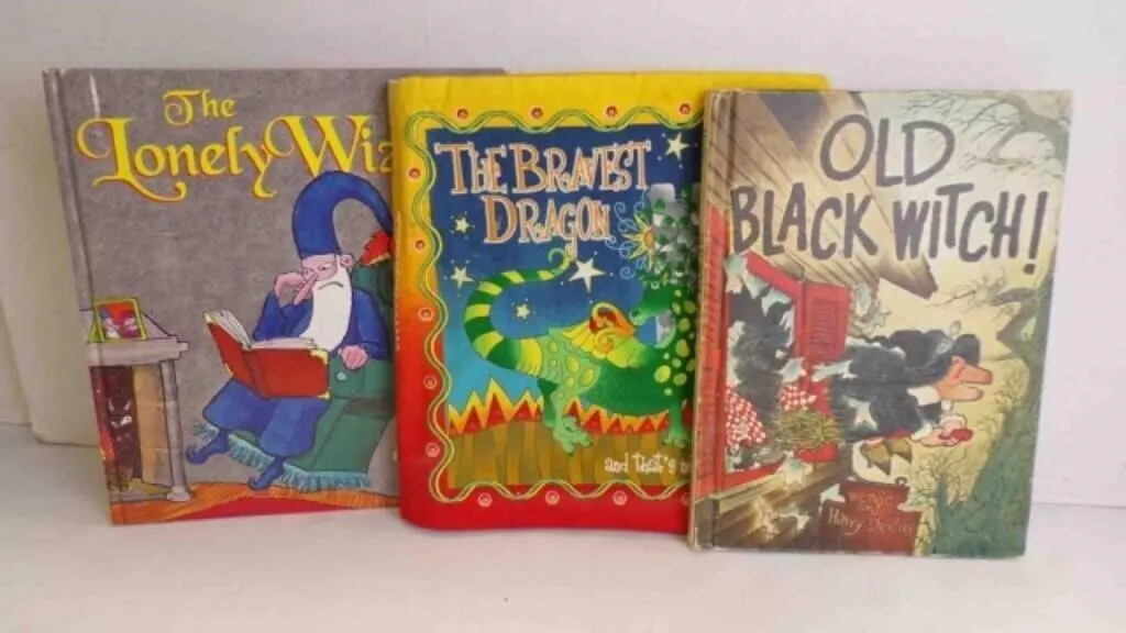 3 Vintage Children's Picture Books - See Photos