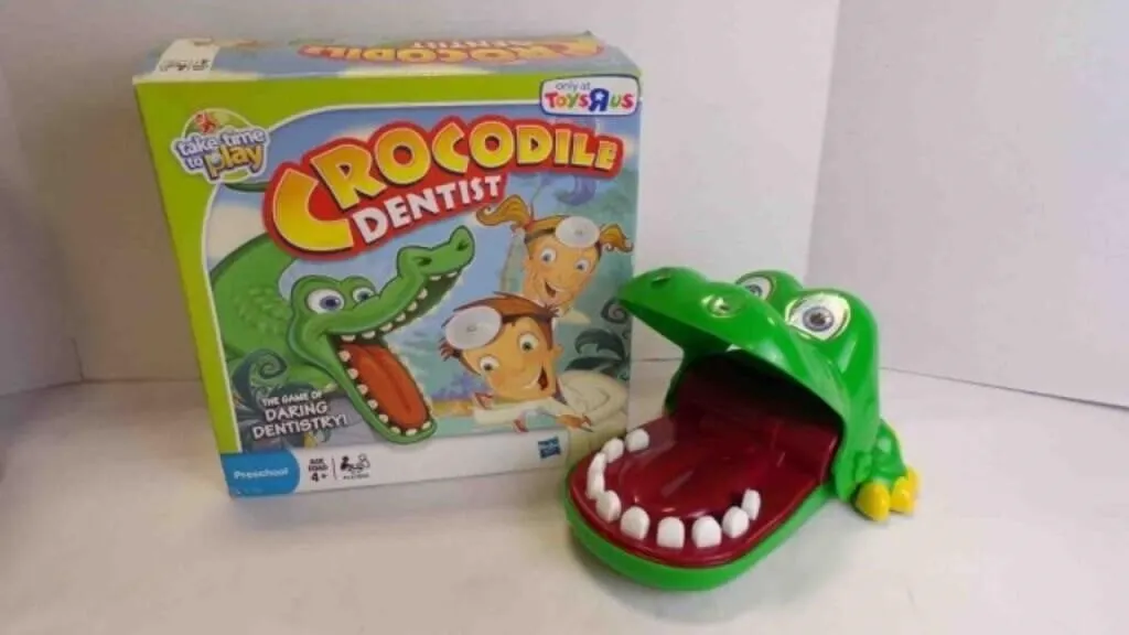 Only at Toys"R"Us Crocodile Dentist Hasbro Game