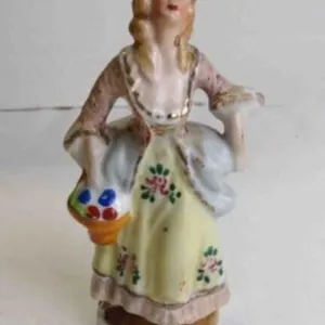 Vintage Occupied Japan Victorian Lady Figurine