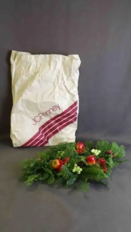 Artificial Christmas Swag or Mantel Centerpiece