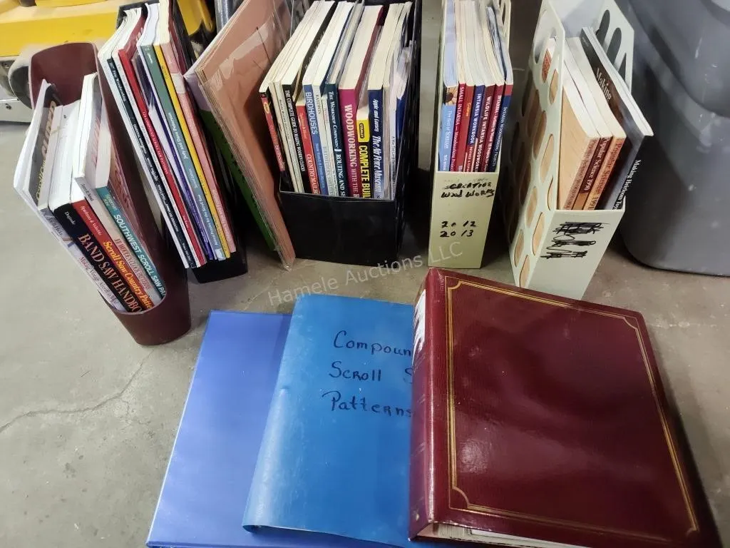 Woodworking books and patterns