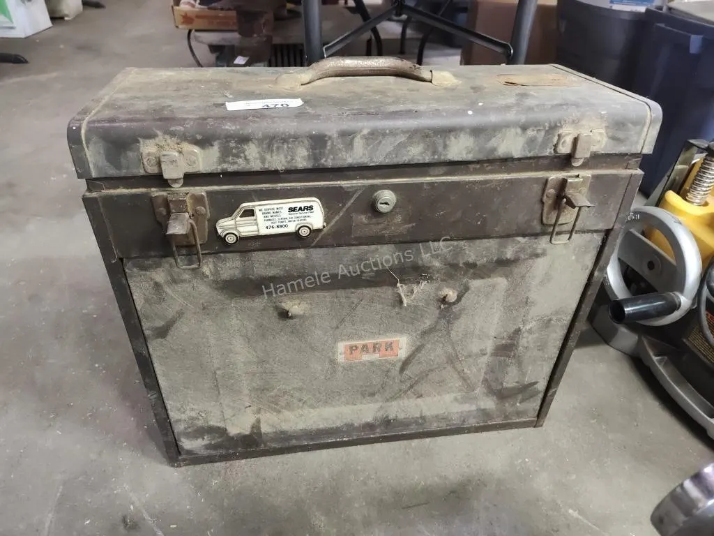 Toolbox with contents