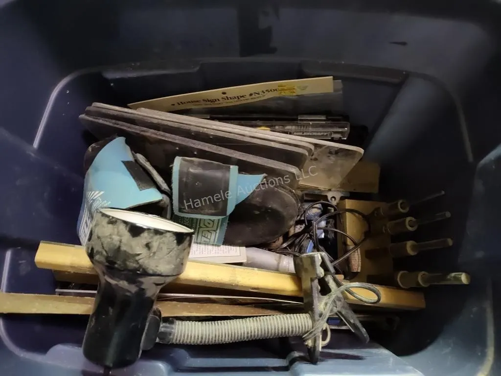Bits, attachments and assorted items