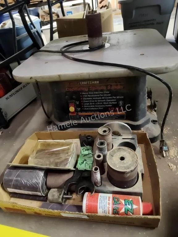 Craftsman oscillating spindle sander