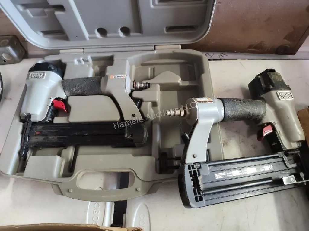 2 Porter Cable air nailers