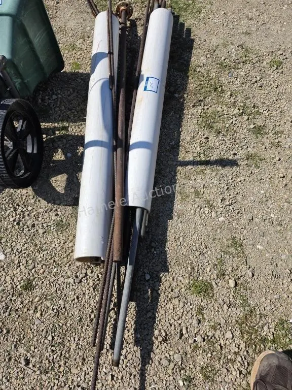 Rebar and pipes