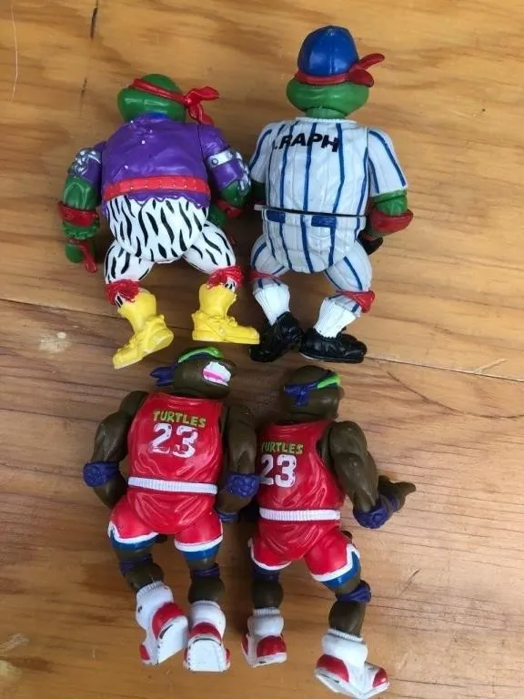 Vintage TMNT Action Figure toy lot