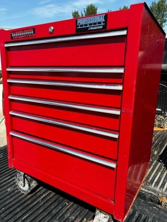 Mastercraft Professional Rolling multi Drawer Tool
