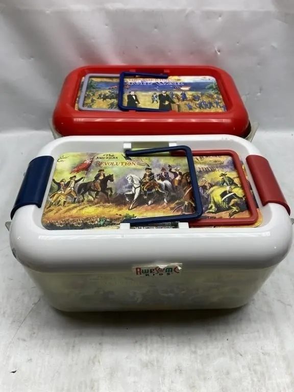 Awesome Kids Revolution & Civil War Playset Lot