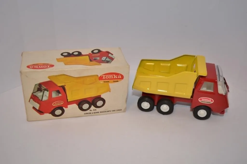 Vintage Tiny Tonka Dump Truck No. 535. with