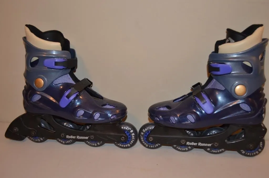 Pair of vintage Roller Runner inline skates