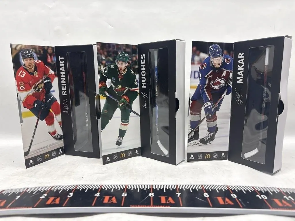 NHL Star Sticks 2025-26 mini stick set,